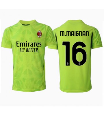 AC Milan Mike Maignan #16 Målmand Replika Tredjetrøje 2024-25 Kortærmet